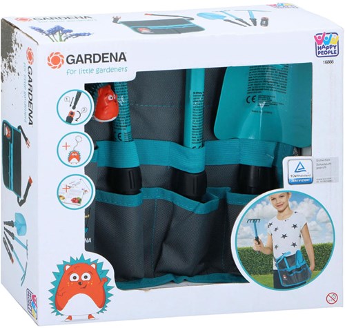 Lobbes Gardena kids gardening tool set with bag - outdoor toy
