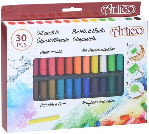 Oliepastels, Set van 30 Kleuren