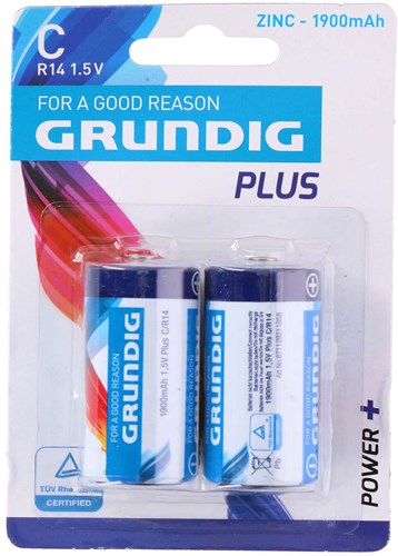 Grundig Batterij R14/C, 2st.