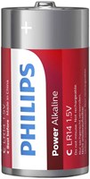 Philips alkaline battery C Powerlife LR14 - 2 pieces energy toys