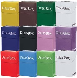 Ultra Pro deckbox card game yellow - sturdy card box