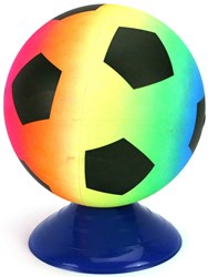 Alert football rainbow size 5 200 g colorful sports ball