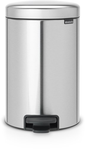 Brabantia pedal bin Newicon 12L matt steel waste bin kitchen