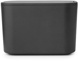 Brabantia bathroom waste bin plastic - MindSet Dark Grey
