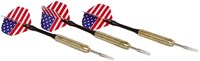 Metal steel tip darts 18g multicolor set of 3 for adults-2
