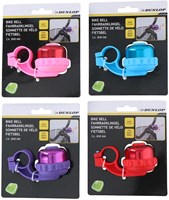 Bicycle bell colorful aluminium - bike accessory multi color