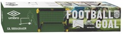 Mini football goal black plastic for kids football training