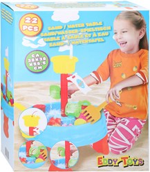 Sand and Water Table playset with tower and accessories - 22-piece outdoor toy