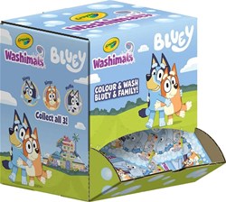 Crayola toy Scribble Scrubbie Bluey display 24 pieces creative
