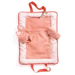 Djeco Changing Bag Pink Peak