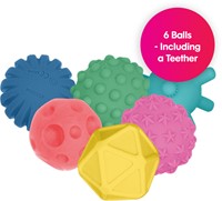 Edushape Sensory Baby Balls - 6 pieces