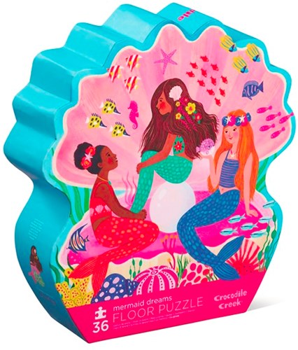 Crocodile Creek 36-Pc Puzzle/Mermaid Dreams