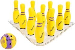 Spordas foam bowling set - soft bowling toy set for kids