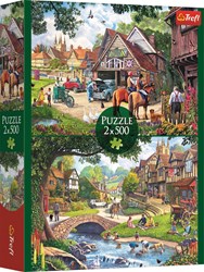 Trefl jigsaw puzzle Idyllic life - 2-in-1 puzzle set multicolor