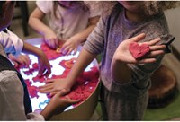 Eduplay kinetic sand red - 1kg sensory play sand for children-2