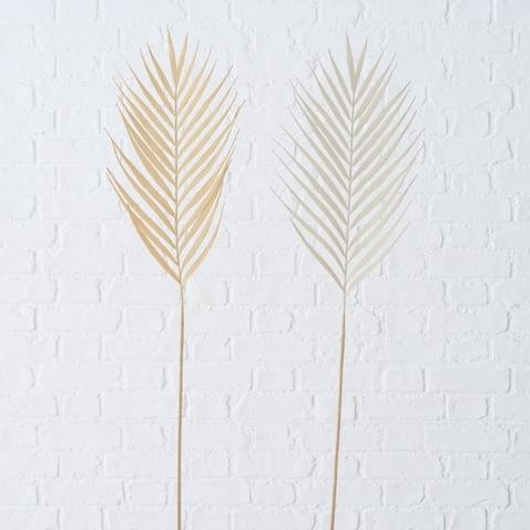 Boltze Home artificial palm leaf branch 90cm natural for home decor