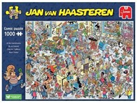 Jumbo puzzle Jan van Haasteren 1000 pieces cartoon At the Hairdresser