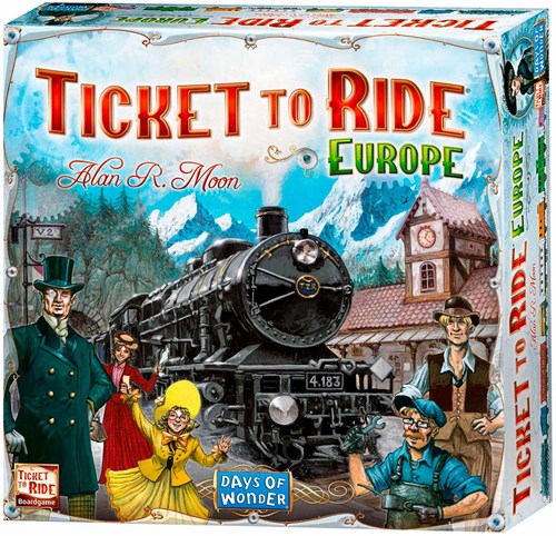 Days of Wonder Board Game Ticket to Ride Europe