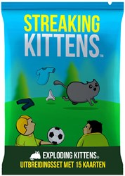Asmodee Streaking Kittens expansion card game Exploding Kittens EN