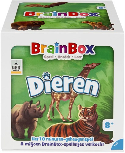 BrainBox animals memory card game educational family observation