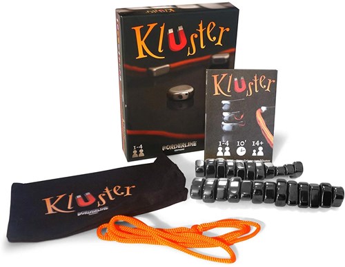 Vedes magnetic board game Kluster - strategic party game for 1-4 players-2