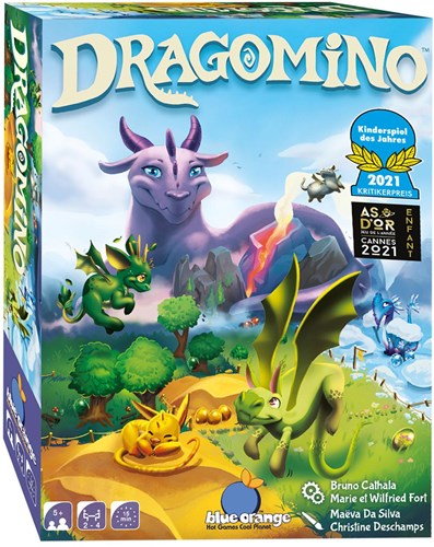 Dragomino children's game - tile-laying game for kids and families