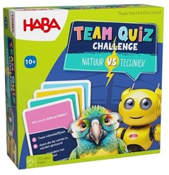 Haba quiz game Team Quiz Challenge Nature vs. Technology educational game