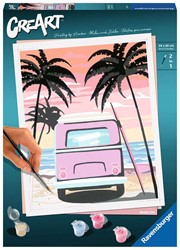 CreArt Schilderen op Nummer - Beach Life