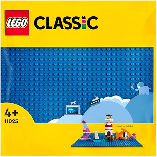 LEGO Classic blue baseplate 32x32 - 11025 building bricks base