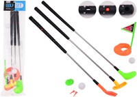 Johntoy Sportline golf set toy with 3 adjustable clubs 20234