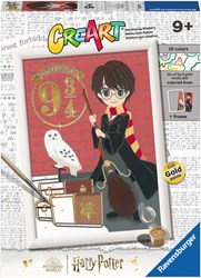 Ravensburger paint by numbers Harry Potter Magical Journey creative toy