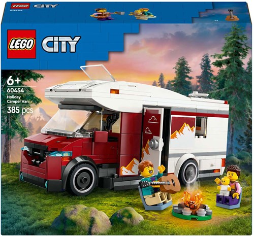 LEGO City adventurous camper vehicle set - holiday toy-2