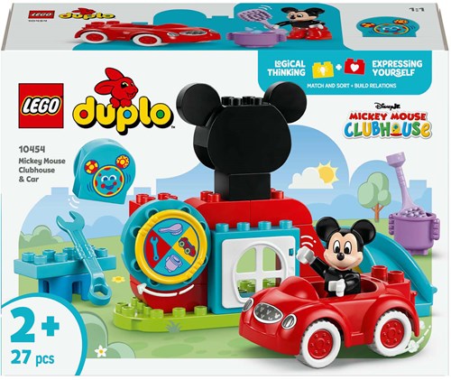 LEGO DUPLO Mickey Mouse Clubhouse and Car building toy 10454