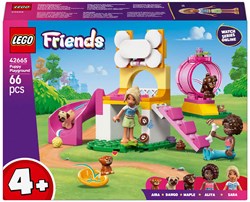 LEGO Friends Puppy Playground building set for kids - 42665 role play