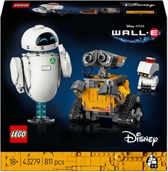 LEGO building set Disney Pixar WALL-E and EVE - 811 piece display set