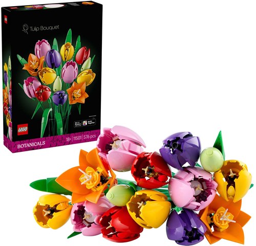 LEGO Botanicals flower building set Tulip Bouquet decoration 11501-3