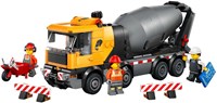 LEGO City cement mixer construction vehicle toy for kids-2