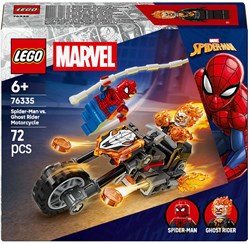 LEGO Spider-Man motorcycle toy Ghost Rider Marvel building set 76335