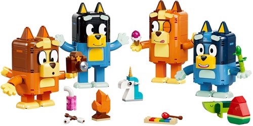 LEGO Bluey building set - Buildable figures of Bluey and her family - Creative toy for kids-2
