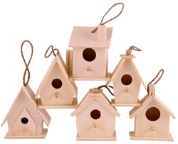 Craft birdhouse wooden decoration creative birdhouse craft kit