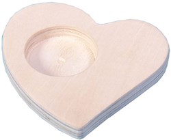Wooden heart light decorative toy wooden heart lamp