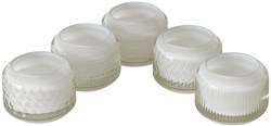 Boltze Home tealight holder glass white decor 8x6cm mood light