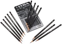 Lyra graphite pencil set - Art Design 12 pcs for drawing and sketching