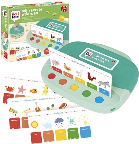 Jumbo educational toy I Learn My First Words from 2 years old-2