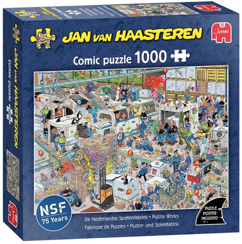 Jumbo puzzle Jan van Haasteren 1000 pieces - jigsaw puzzle