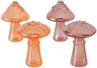 Boltze Home glass vase mushroom decoration H10.5 cm