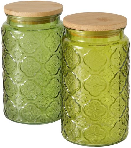 Boltze Home storage jar glass container 1000ml kitchen organizer