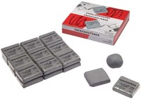 Lyra kneadable eraser grey for drawing and correcting 18 pieces