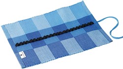Lyra pencil case colour giants blue - fabric case for 24 pencils