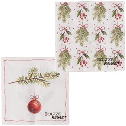 Boltze Home paper napkins Christmas 20 pieces decorative